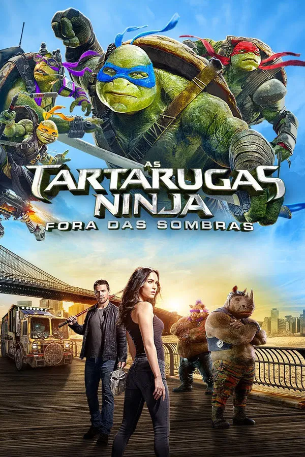 As Tartarugas Ninja: Fora das Sombras